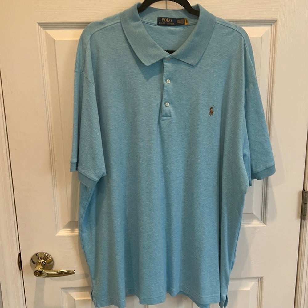Polo Ralph Lauren Blue 3XB Golf Shirt